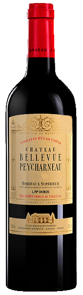 Chateau Bellevue Peycharneau Bordeaux Superieur 2022  Front Bottle Shot