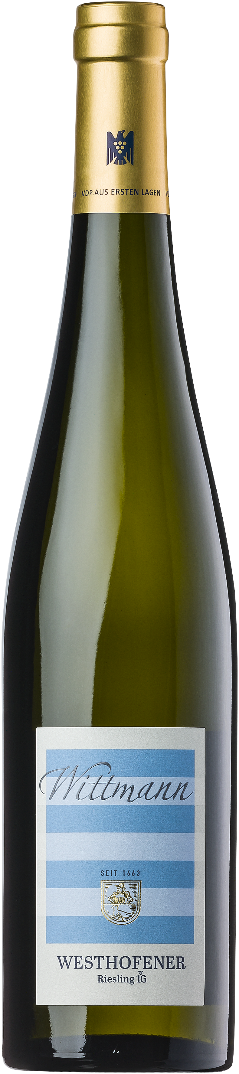 Wittmann Westhofener Riesling Trocken 2022  Front Bottle Shot