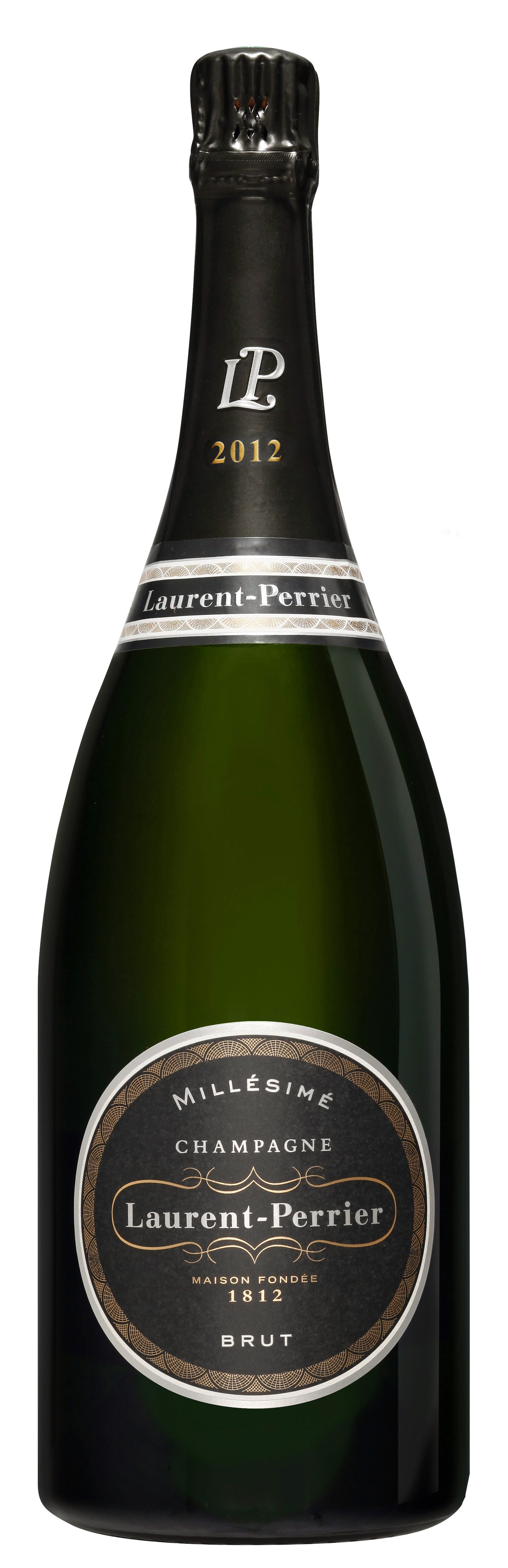Laurent-Perrier Brut Millesime (1.5 Liter Magnum) 2012  Front Bottle Shot