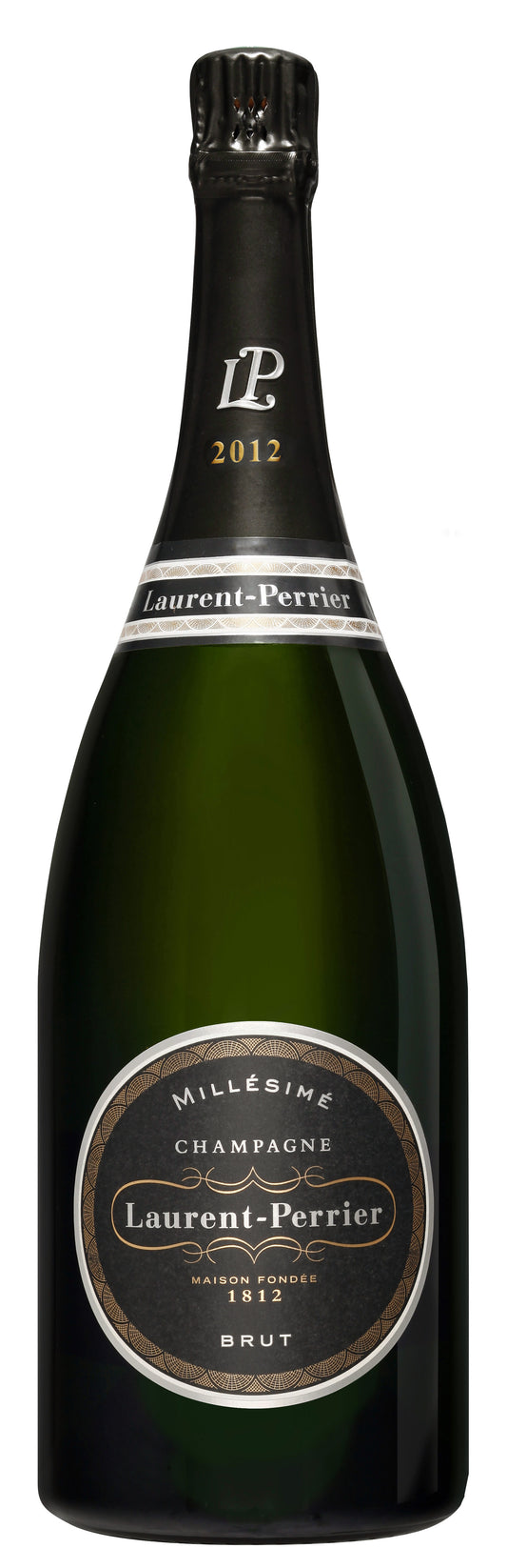 Laurent-Perrier Brut Millesime (1.5 Liter Magnum) 2012  Front Bottle Shot