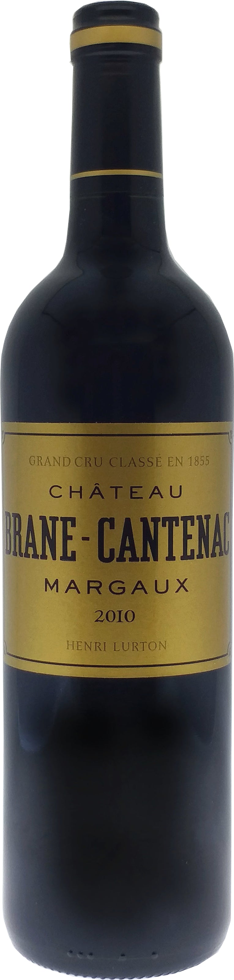 Chateau Brane-Cantenac  2010  Front Bottle Shot
