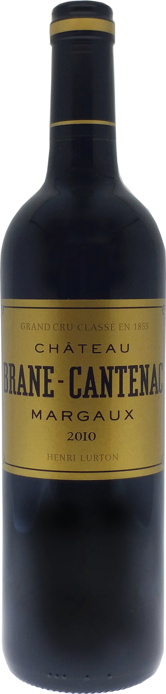Chateau Brane-Cantenac  2010  Front Bottle Shot