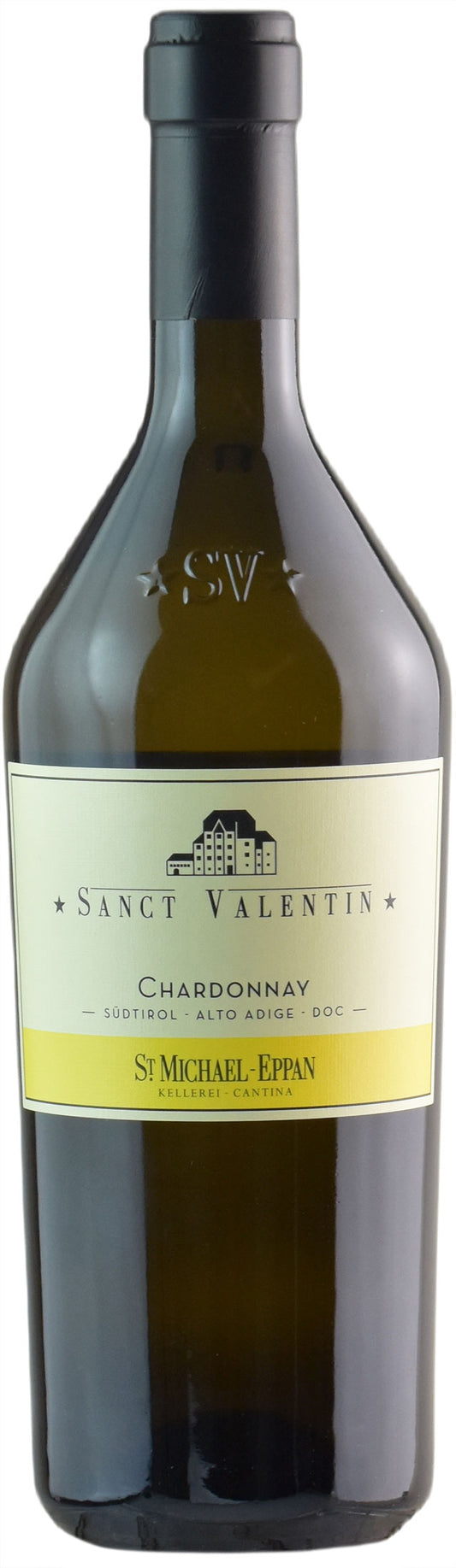 St. Michael-Eppan Sanct Valentin Chardonnay 2019  Front Bottle Shot