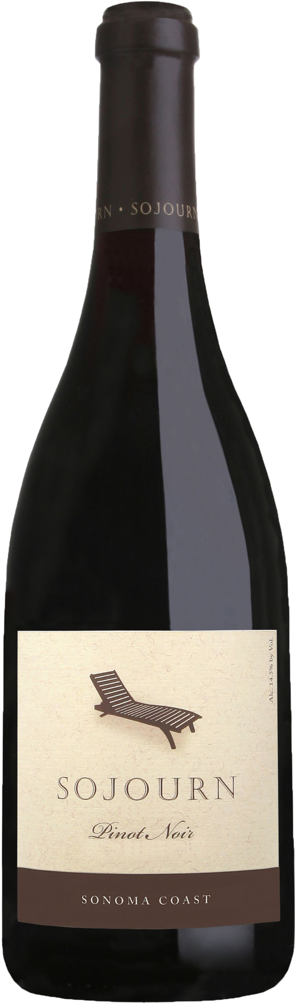 Sojourn Sonoma Coast Pinot Noir 2021  Front Bottle Shot