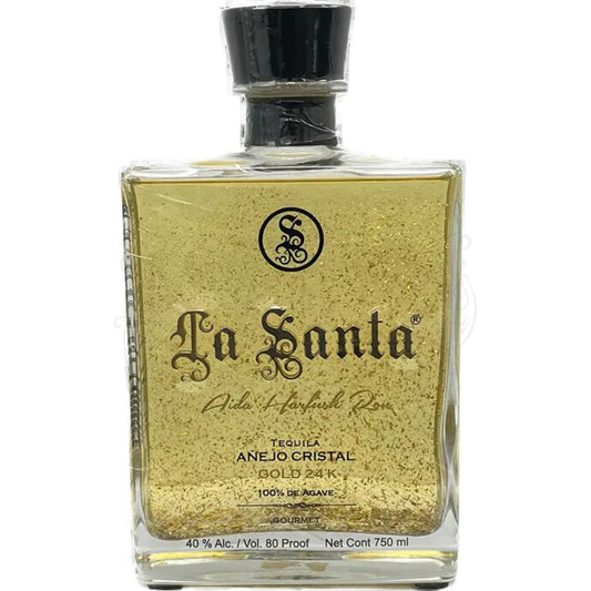 La Santa Tequila AÃ±ejo Cristalino Gold