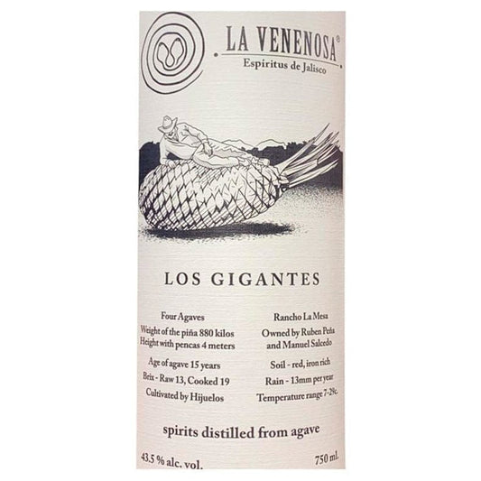 La Venenosa Los Gigantes Raicilia 750ml