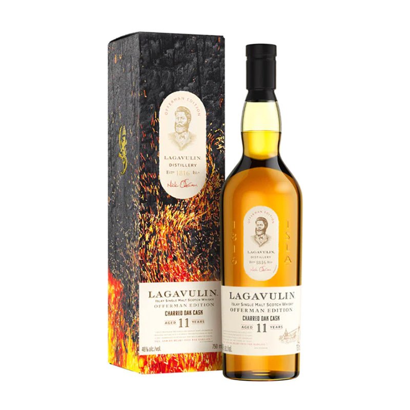 Lagavulin 11 Years Offerman Edition Charred Oak Cask Scotch Whiskey 750ml