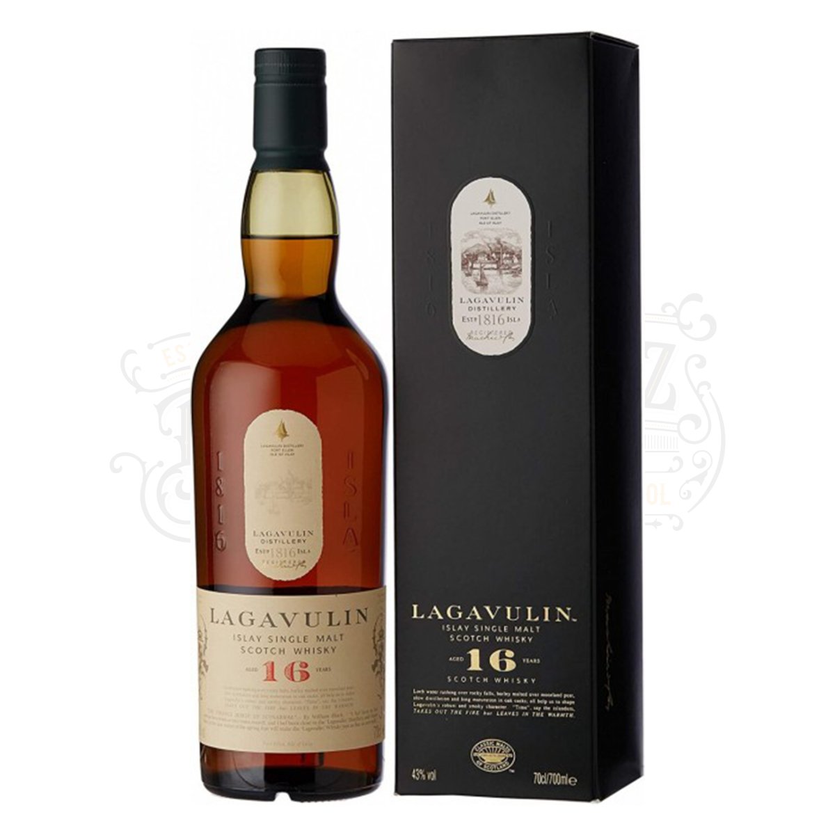 Lagavulin Islay Single Malt Scotch Whisky 16 Yr