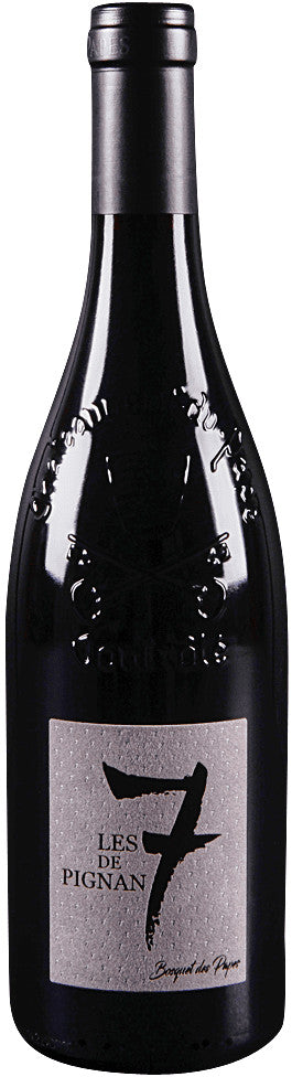 Bosquet des Papes Chateauneuf-du-Pape Les 7 de Pignan 2020  Front Bottle Shot