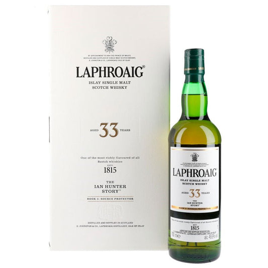 Laphroaig 33 Years The Ian Hunter Story Book 3 Scotch Whiskey 750ml