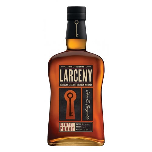 John E. Fitzgerald Larceny Barrel Proof Kentucky Straight Bourbon Whiskey