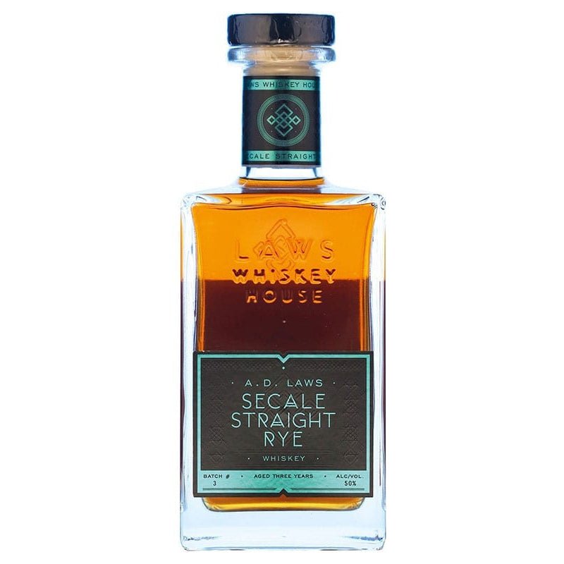 Laws Whiskey House Straight Rye Whiskey 750ml