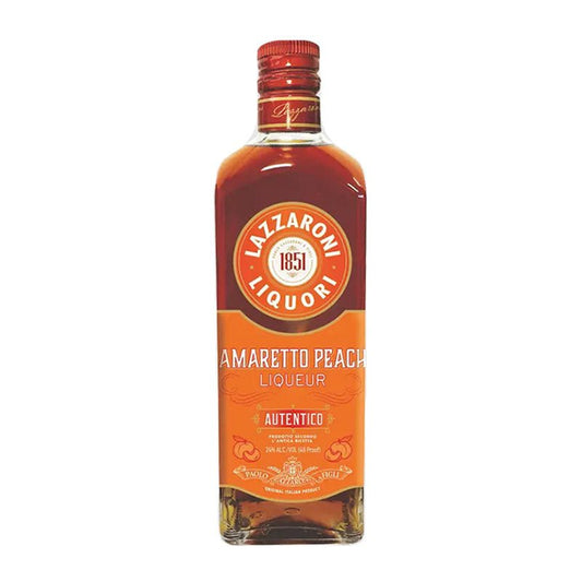 Lazzaroni Amaretto Peach Liqueur 750ml
