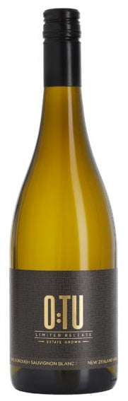 Otuwhero Estate OTU Limited Release Sauvignon Blanc 2023  Front Bottle Shot
