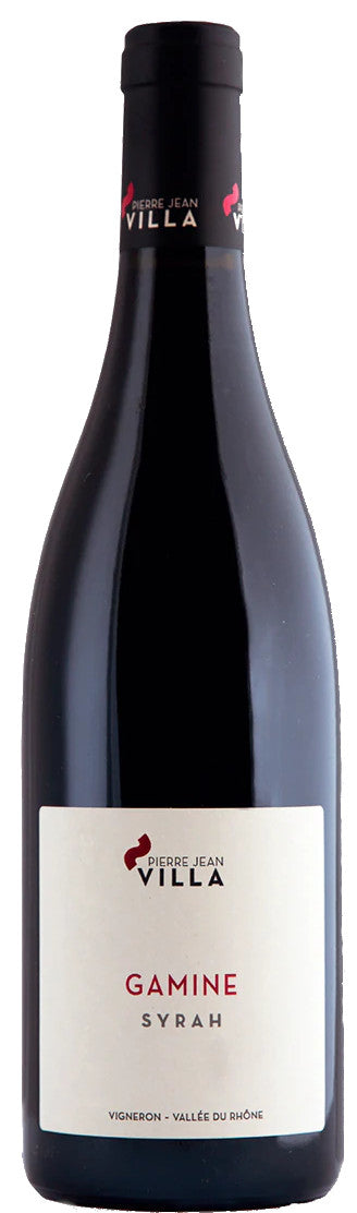 Pierre Jean Villa Gamine Syrah 2020  Front Bottle Shot