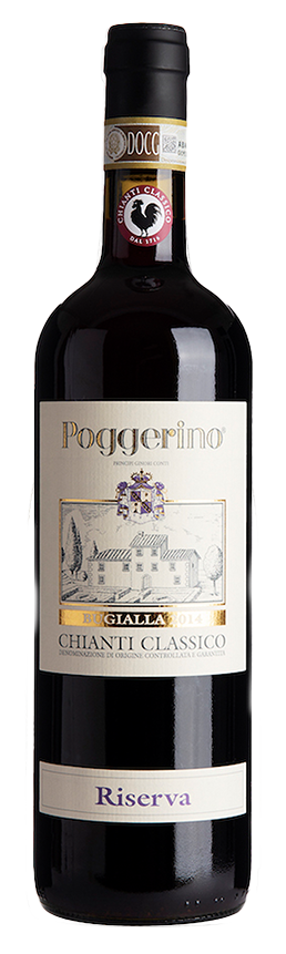 Poggerino Chianti Classico Bugialla Riserva 2019  Front Bottle Shot