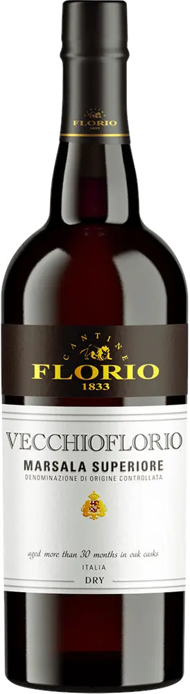 Florio Vecchioflorio Dry Marsala Superiore 2019  Front Bottle Shot