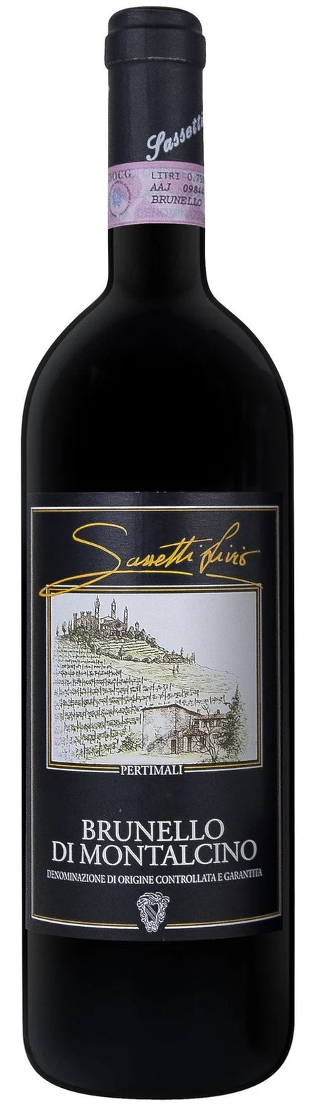 Livio Sassetti Pertimali Brunello di Montalcino 2019  Front Bottle Shot