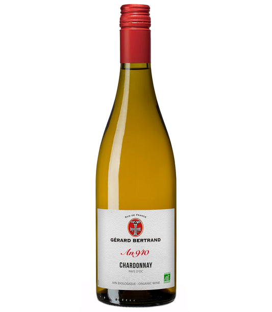 Gerard Bertrand An 940 Chardonnay 2023  Front Bottle Shot