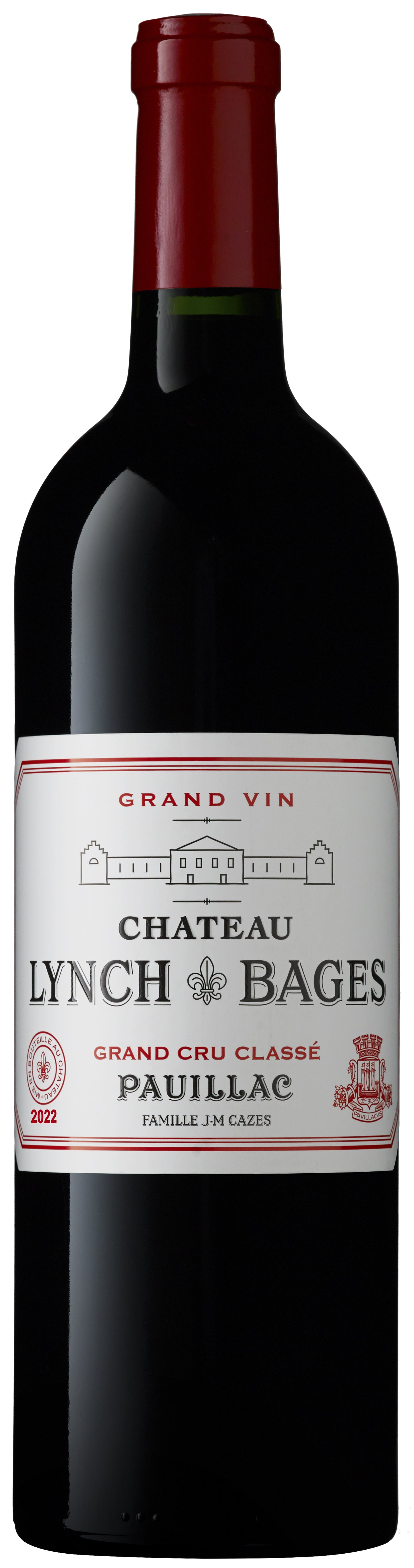 Chateau Lynch-Bages  2022  Front Bottle Shot