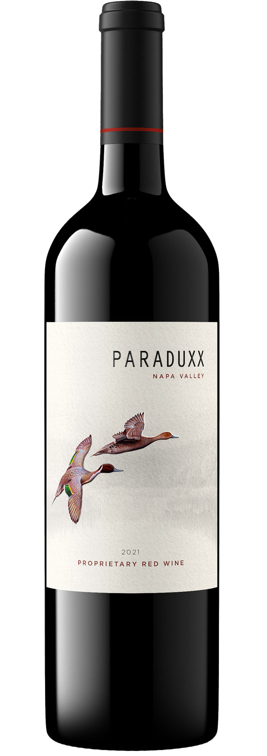 Paraduxx Proprietary Red 2021  Front Bottle Shot