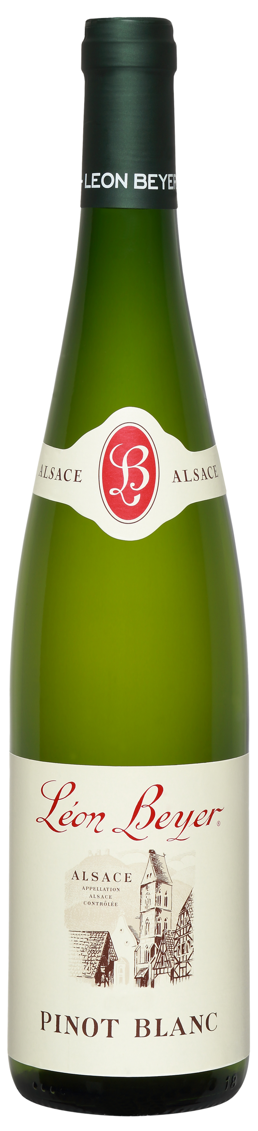 Leon Beyer Pinot Blanc 2023  Front Bottle Shot