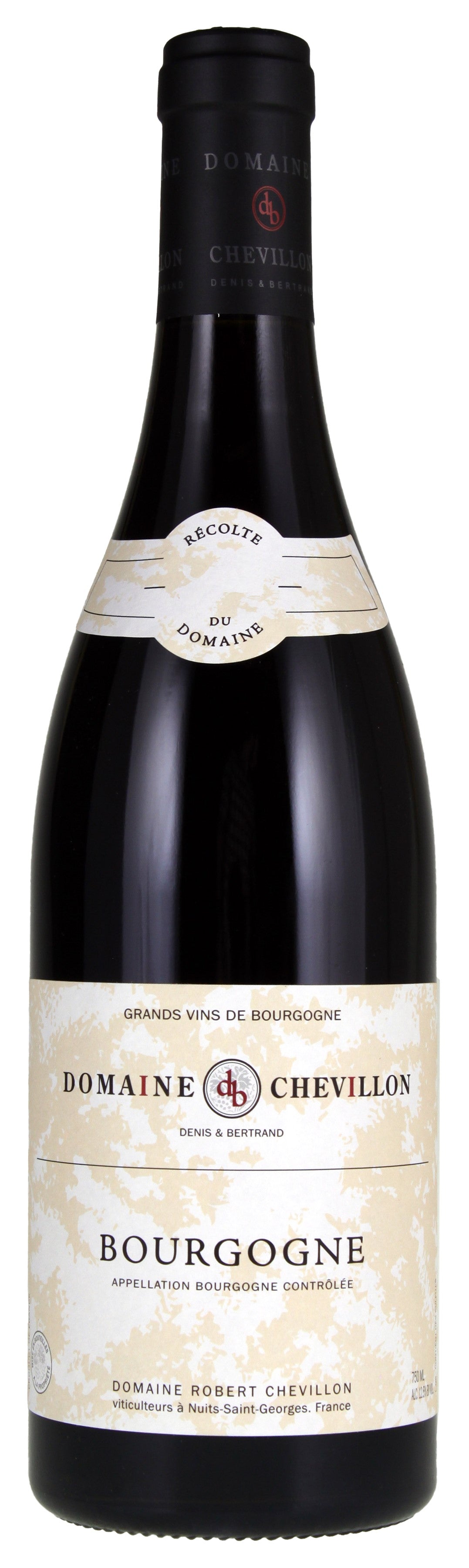Domaine Robert Chevillon Bourgogne Pinot Noir 2022  Front Bottle Shot