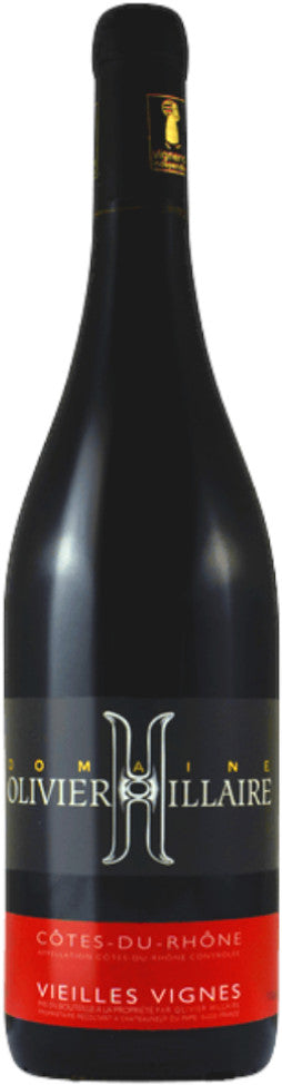 Domaine Olivier Hillaire Cotes-du-Rhone Vieilles Vignes 2021  Front Bottle Shot