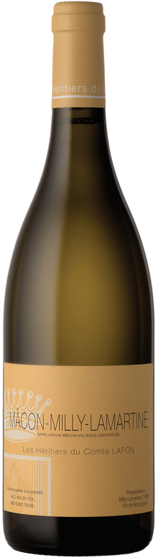 Heritiers du Comte Lafon Macon-Milly-Lamartine 2023  Front Bottle Shot