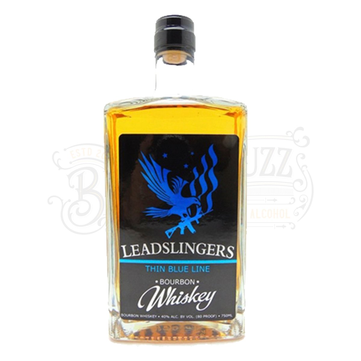 Leadslingers Thin Blue Line Bourbon Whiskey