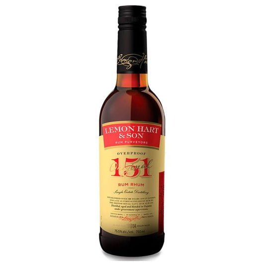 Lemon Hart 151 Rum 750ml