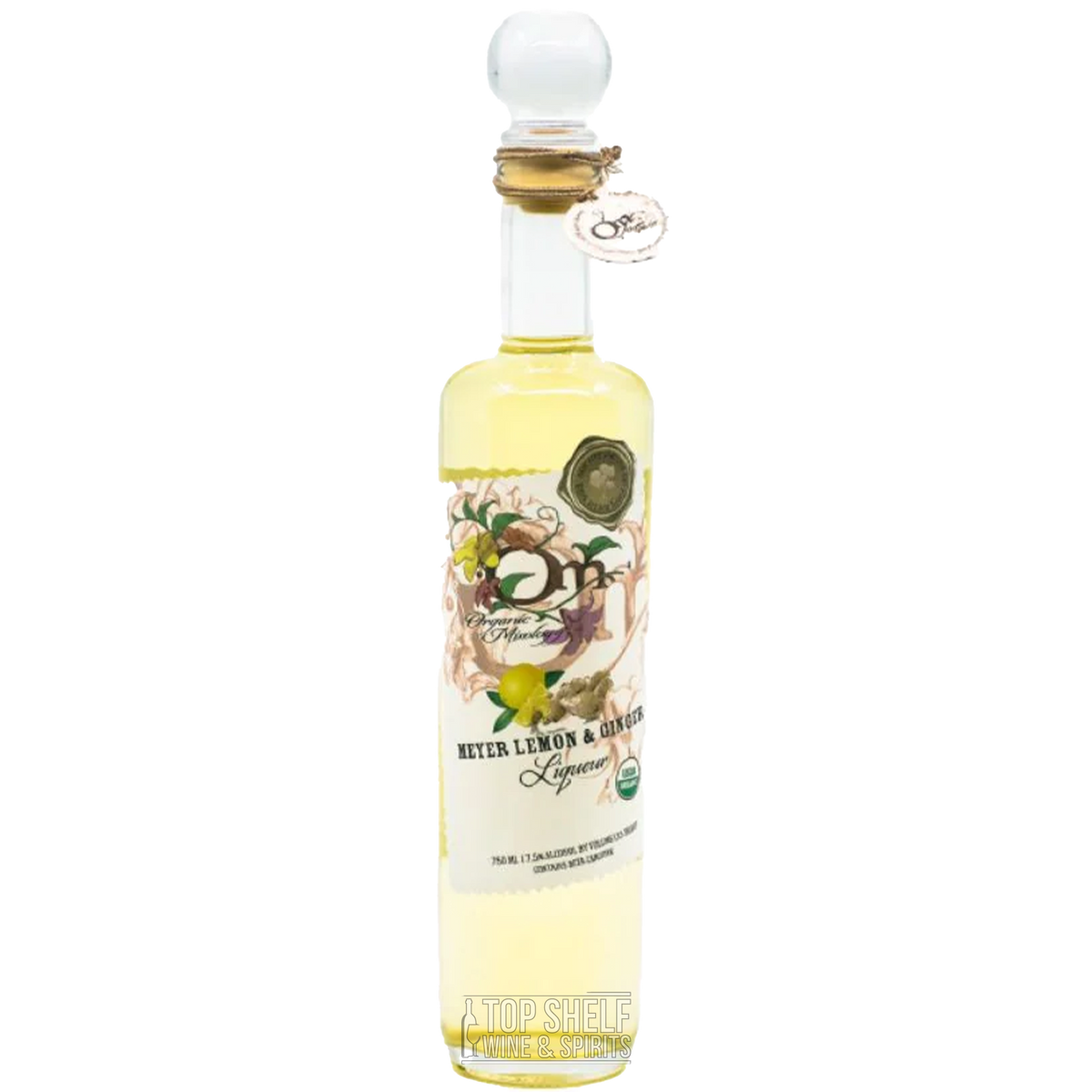 Organic Mixology Meyer Lemon & Ginger Liqueur