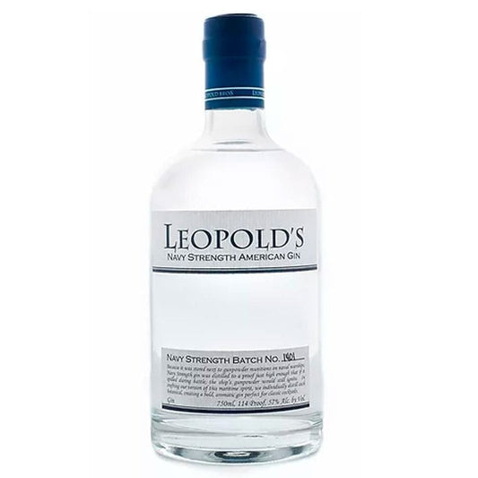 LeopoldÂ´s Navy Strength American Gin 750ml