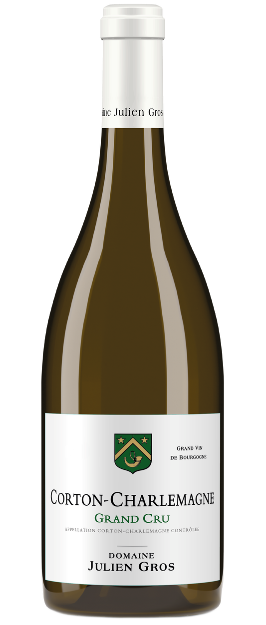 Domaine Julien Gros Corton-Charlemagne Grand Cru 2020  Front Bottle Shot