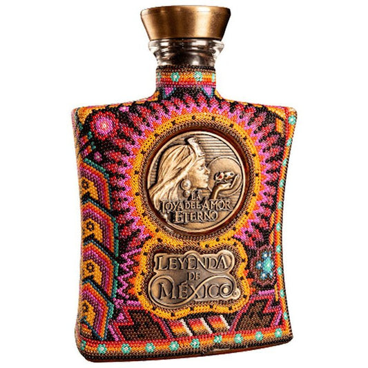 Leyenda de Mexico Extra Anejo Tequila Chaquira 750ml