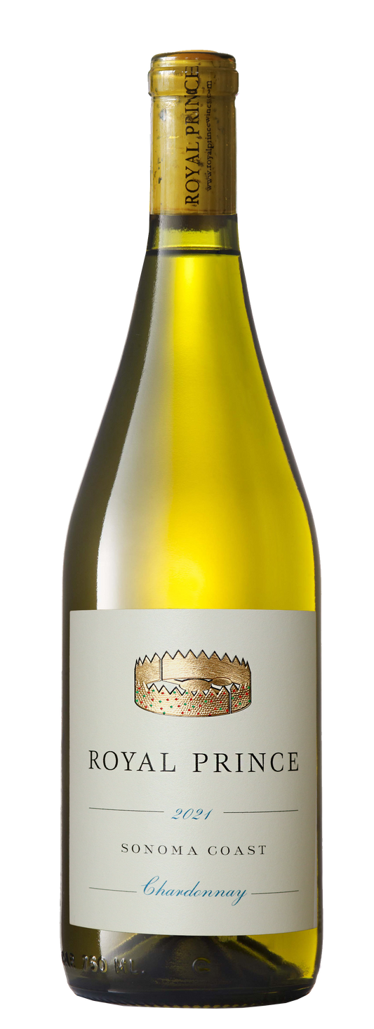 Royal Prince Chardonnay 2021  Front Bottle Shot