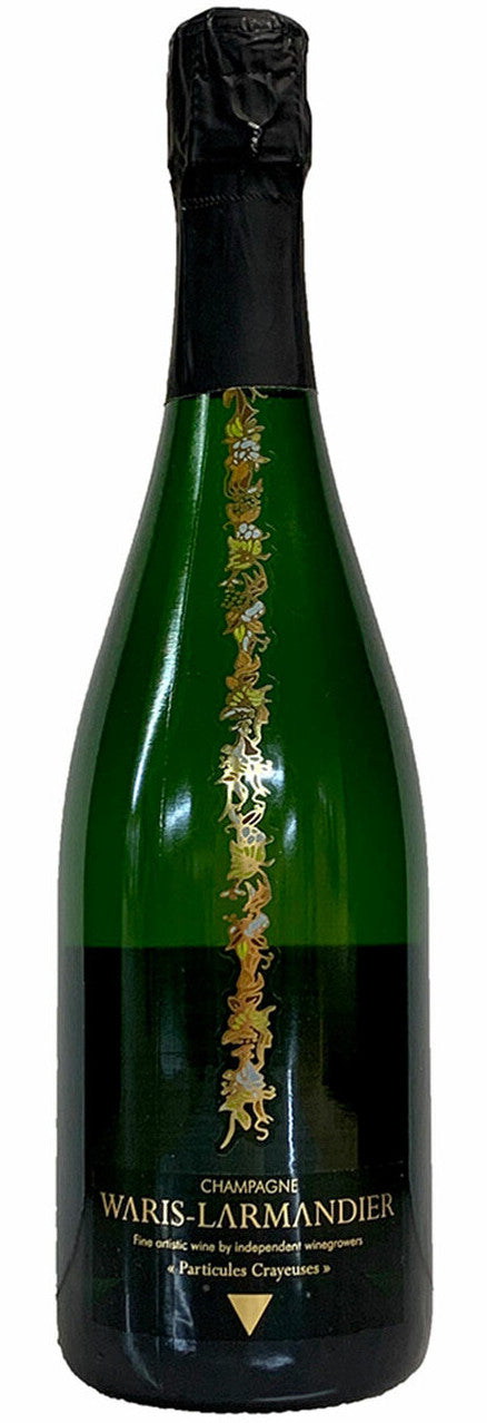 Champagne Waris-Larmandier Blanc de Blancs Brut Particules Crayeuses Grand Cru  Front Bottle Shot