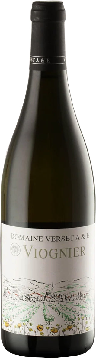 A & E Verset Viognier 2023  Front Bottle Shot