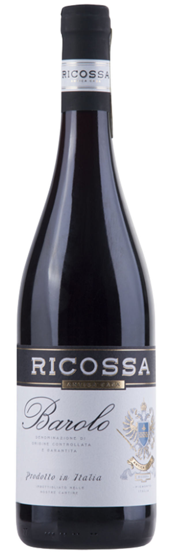 Ricossa Barolo  2019  Front Bottle Shot