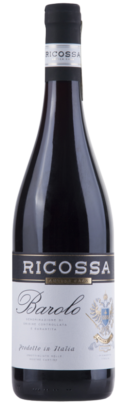 Ricossa Barolo  2019  Front Bottle Shot
