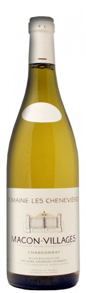 Duboeuf Macon-Villages Domaine les Chenevieres 2022  Front Bottle Shot