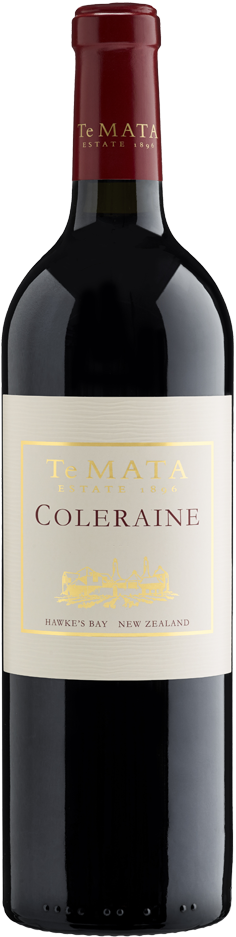 Te Mata Coleraine 2020  Front Bottle Shot