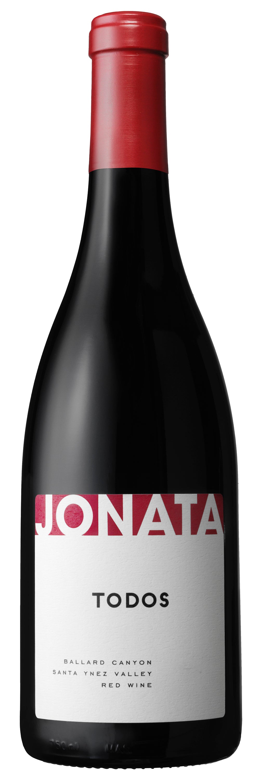 Jonata Todos Proprietary Red Wine 2020  Front Bottle Shot