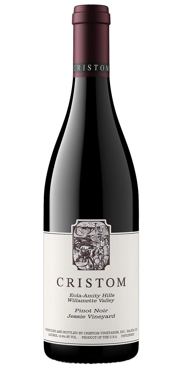 Cristom Jessie Vineyard Pinot Noir 2021  Front Bottle Shot