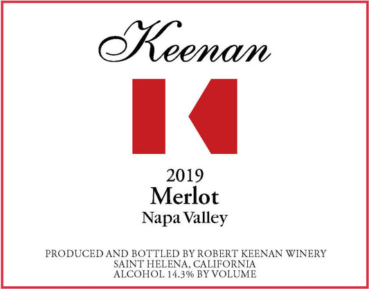 Keenan Napa Valley Merlot (375ML half-bottle) 2019