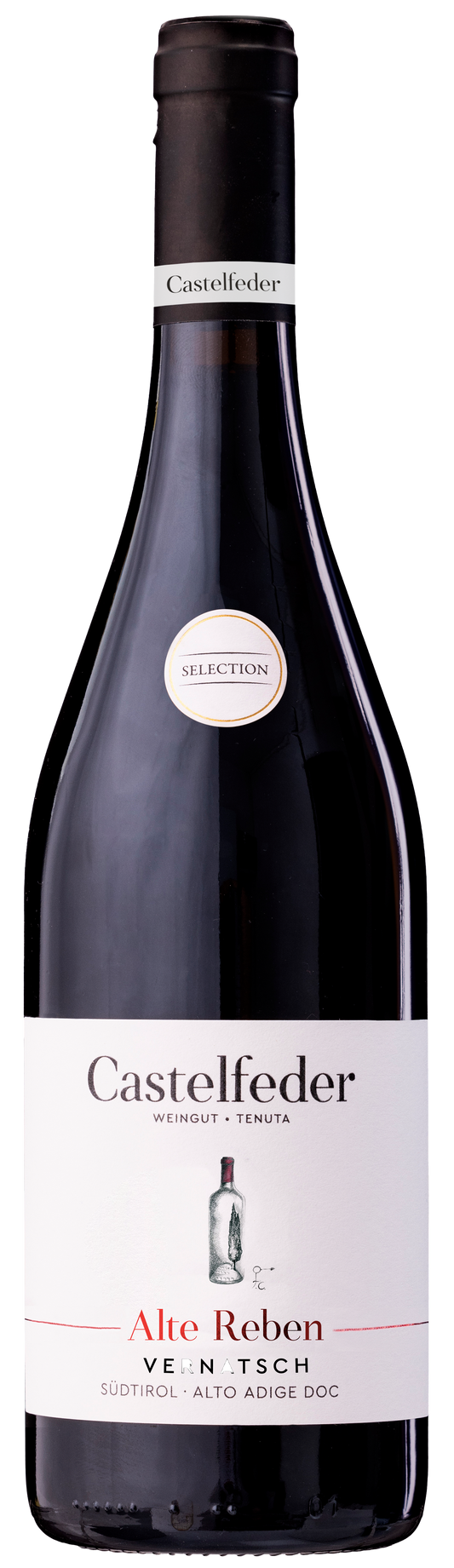Castelfeder Alte Reben Vernatsch 2023  Front Bottle Shot