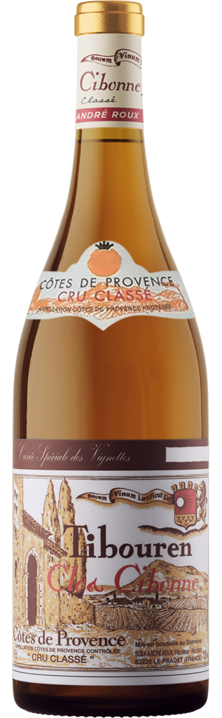 Clos Cibonne Cuvee Speciale des Vignettes Rose 2022  Front Bottle Shot