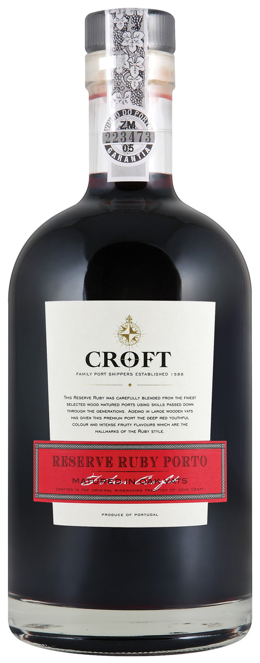 Croft Reserve Ruby Porto Front Bottle Shot
