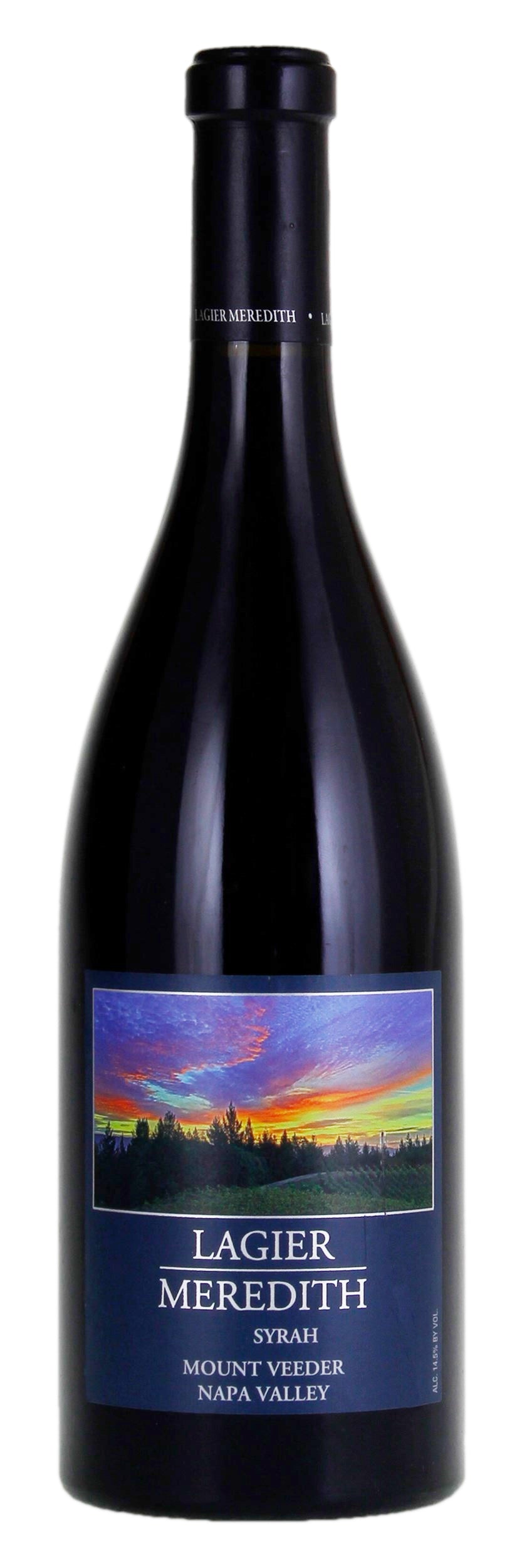 Lagier Meredith Syrah 2020  Front Bottle Shot