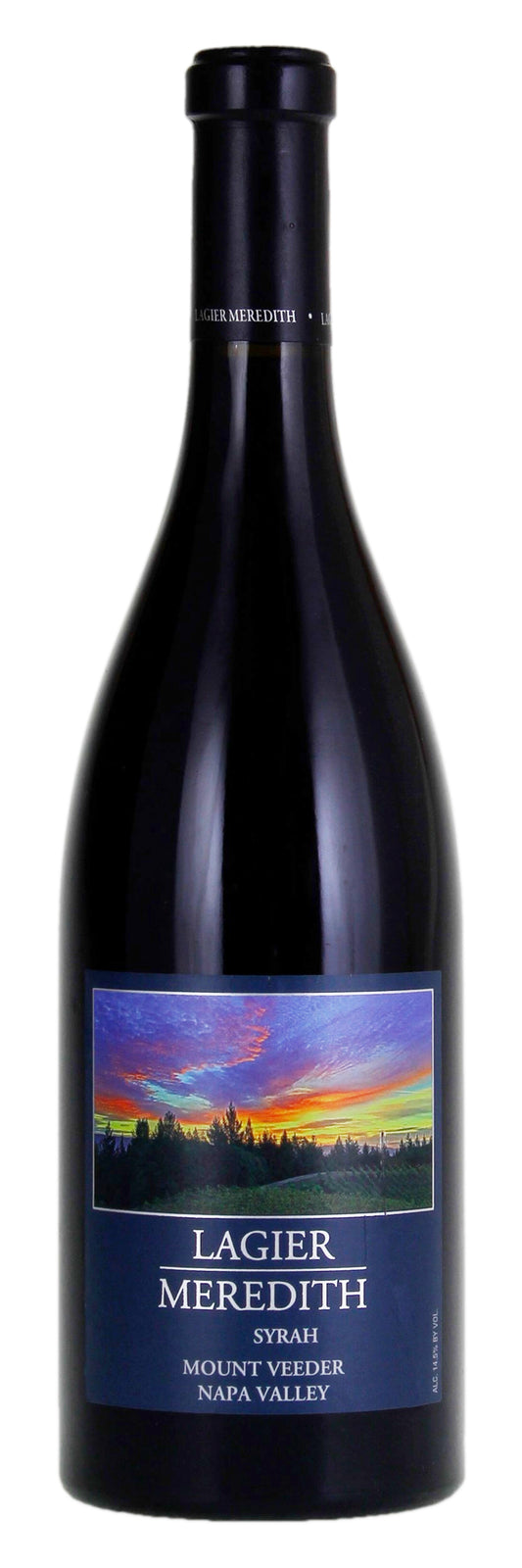 Lagier Meredith Syrah 2020  Front Bottle Shot